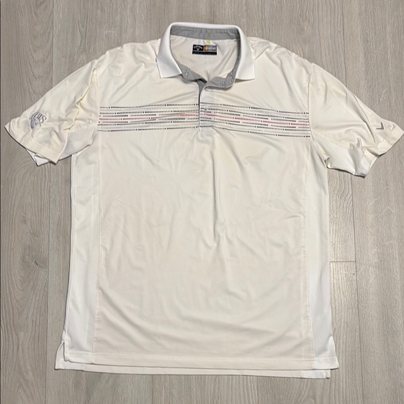 🔥BUNDLESALE Mens L Callaway Opti-Dri Performance Ibis Golf Club Polo Shirt - Picture 1 of 6